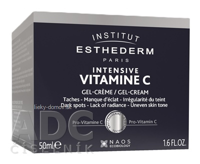 ESTHEDERM INTENSIVE VITAMIN C CREAM rozjasňujúci gél-krém s vitamínom C (2% koncentrácia) 1x50 ml