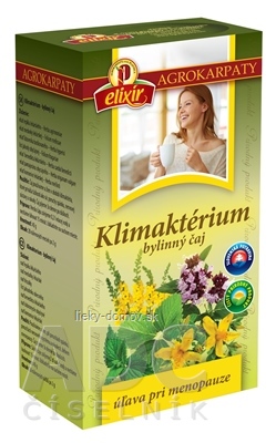AGROKARPATY KLIMAKTERIUM bylinný čaj, čistý prírodný produkt, 20x2 g (40 g)