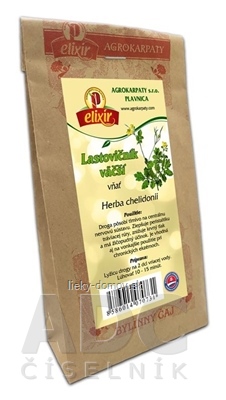 AGROKARPATY LASTOVIČNÍK VAČŠÍ vňať bylinný čaj 1x30 g