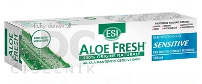 ESI ALOE FRESH Sensitive gélová zubná pasta 1x100 ml