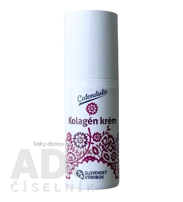 Calendula KOLAGÉN KRÉM s obsahom rastlinných proteínov a vitamínu E, 1x30 g