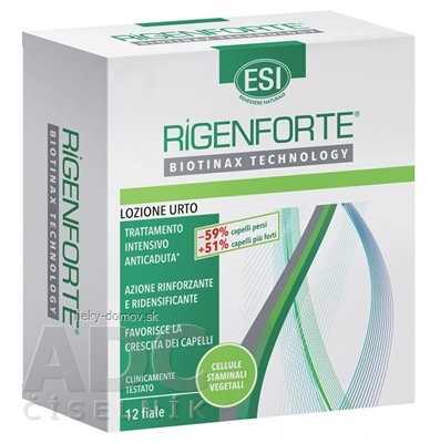 ESI RIGENFORTE Rast vlasov ampulky 1x12 ks