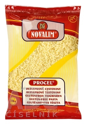 PROCEL - BEZLEPKOVÉ CESTOVINY, ČÍSLICE 1x250 g