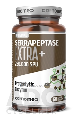 CarnoMed SERRAPEPTASE EXTRA+ 250.000 SPU cps (pre zvieratá) 1x60 ks