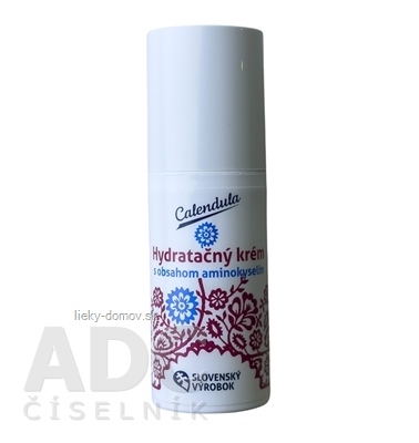 Calendula HYDRATAČNÝ KRÉM s obsahom aminokyselín 1x30 g