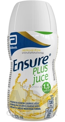 Ensure PLUS JUCE jablková príchuť (inov. 2024) 30x220 ml