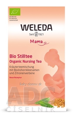 WELEDA Mama BIO Čaj pre dojčiace ženy porciovaný 20x2 g (40 g)