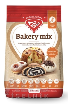 Liana Bakery mix plv (bezgluténová zmes na kysnuté cesto) 1x1000 g