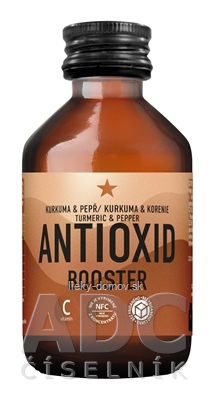 ANTIOXID BOOSTER TURMERIC & PEPPER ovocná šťava s kurkumou a čiernym korením 1x100 ml