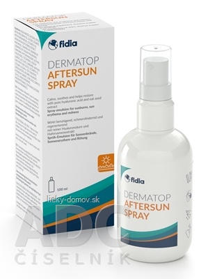 DERMATOP AFTERSUN SPRAY sprej po opaľovaní 1x100 ml