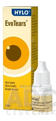 EvoTears očné kvapky 1x3 ml
