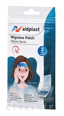 Aidplast Náplasť na migrény 1x2 ks