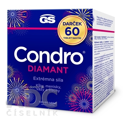 GS Condro DIAMANT Darček tbl 100+60 navyše (160 ks)