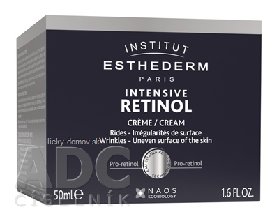 ESTHEDERM INTENSIVE RETINOL CREAM krém s obsahom vitamínu A (05V681003) 1x50 ml