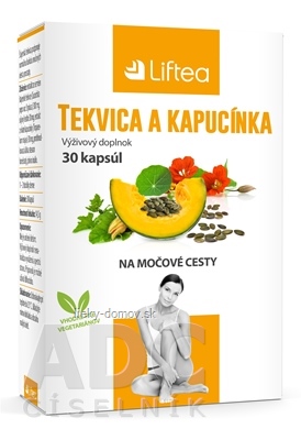 LIFTEA Tekvica a kapucínka cps 1x30 ks