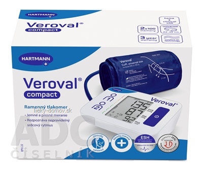 Veroval compact BPU 22 tlakomer digitálny ramenný s univerzálnou manžetou (22-42 cm) (inov.2025) 1x1 ks