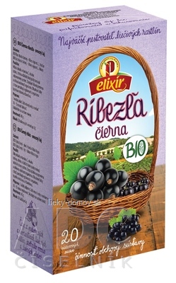AGROKARPATY RÍBEZĽA čierna BIO ovocný čaj, 20x2 g (40 g)