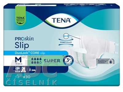 TENA Slip Super M plienkové nohavičky (inov.2025_04) 1x30 ks