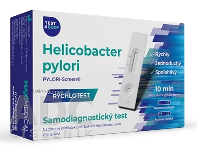 MAXIMEDICAL Rýchlotest Helicobacter pylori samodiagnostický test z krvi, 1x1 set
