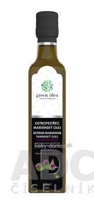 Green Idea PESTREC mariánsky - Silybum marianum olej 1x250 ml