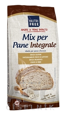 NutriFree Mix per Pane Integrale zmes na chlieb celozrnná, bezgluténová 1x1000 g