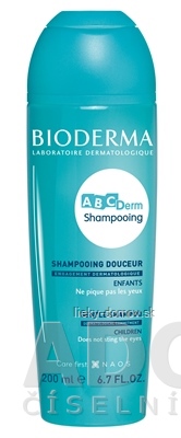 BIODERMA ABCDerm Šampón (V2) jemný, detský (inov.2019) 1x200 ml