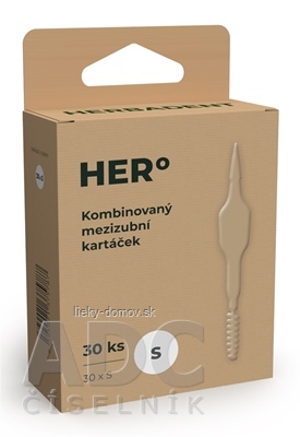 HERBADENT HERo Medzizubná kefka S kombinovaná 1x30 ks