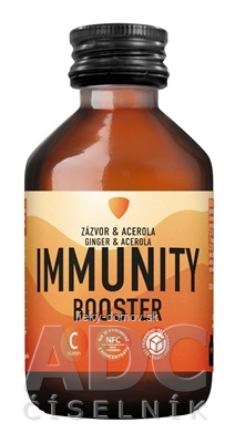 IMMUNITY BOOSTER GINGER & ACEROLA ovocná šťava so zázvorom 1x100 ml