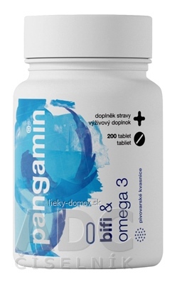PANGAMIN BIFI + OMEGA 3 tbl (dóza) 1x200 ks