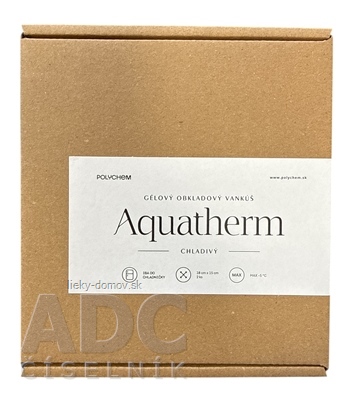 AQUATHERM obkladový vankúš (18x15 cm), chladivý 1x2 ks