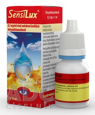 SENSILUX int opo 5 mg (fľa.PE) 1x10 ml
