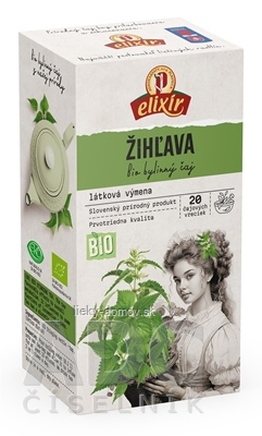 AGROKARPATY BIO ŽIHĽAVA bylinný čaj, prírodný produkt 20x2 g (40 g)