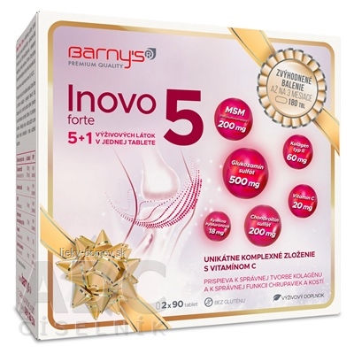 Barnys INOVO 5 forte tbl (zvýhodnené balenie) 2x90 (180 ks)