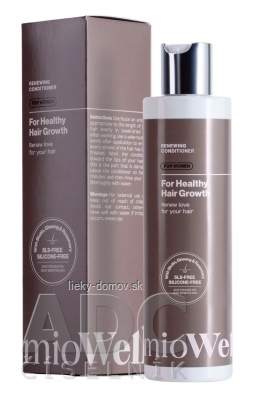 mioWell RENEWING CONDICIONER kondicionér pre ženy, proti vypadávaniu vlasov 1x250 ml