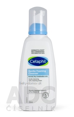 Cetaphil jemná čistiaca pena (Gentle Foaming Cleanser) 1x236 ml