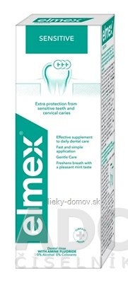 ELMEX SENSITIVE PLUS ÚSTNA VODA 1x400 ml