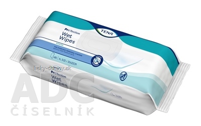 TENA Vlhčené utierky Wet Wipes ProTection 1x80 ks