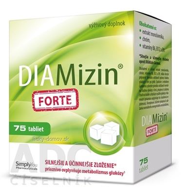 DIAMizin FORTE tbl 1x75 ks