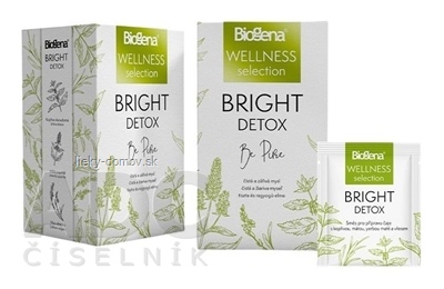 Biogena WELLNESS BRIGHT DETOX bylinný čaj 20x1,6 g (32 g)