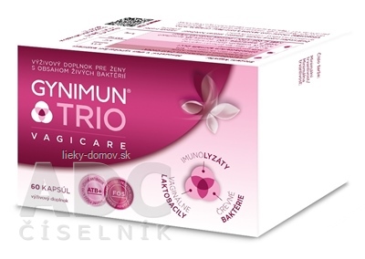 GYNIMUN TRIO VAGICARE cps 1x60 ks
