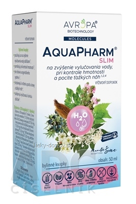 AVROPA AquaPharm Slim bylinné kvapky 1x50 ml