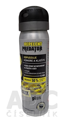 PREDATOR MAXX plus repelent proti komárom a kliešťom, sprej 1x80 ml