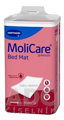 MoliCare Premium Bed Mat 7 kvapiek absorpčná podložka, 40x60 cm, 1x30 ks