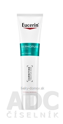 Eucerin DERMOPURE CLINICAL Zmatňujúci Fluid mastná pleť so sklonom k akné 1x40 ml
