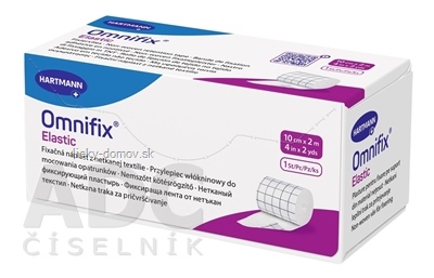 Omnifix Elastic fixačná náplasť z netkanej textílie (10 cm x 2 m) (REF 900601) 1x1 ks