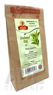AGROKARPATY ZELENÝ ČAJ list bylinný čaj 1x30 g