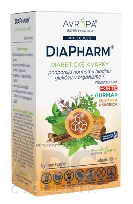 AVROPA DiaPharm bylinné kvapky 1x50 ml