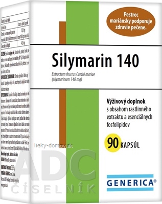 GENERICA Silymarin 140 cps 1x90 ks