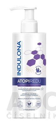 INDULONA ATOPIREDU ošetrujúce telové mlieko 1x400 ml