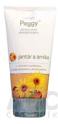 PEGGY nové gély jantár a arnika 1x170 g